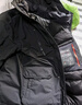 京东京造鹅绒羽绒服男女极寒加厚连帽大毛领外套中长款哈尔滨户外 黑色 XL 实拍图
