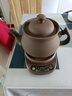 航方熬药砂锅中药锅煎药壶中药壶紫砂电药罐熬药插电砂锅煮中药煲 4.5壶A紫砂+赤底座A【推荐】 4.5L 实拍图