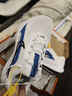 耐克NIKE跑步鞋男透气DOWNSHIFTER 13WIDE宽版运动鞋FJ1284-103白42 实拍图
