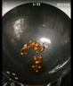 苏美冠（SUMEIGUAN）章丘炒菜锅传统铁锅已开锅炒锅无涂层手工家用不粘锅燃气灶适用 精作木耳(盖子铲子) 32cm 实拍图