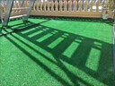清雅草坪仿真草皮假草围挡户外装饰幼儿园儿童游乐场假草坪人造假草坪 15mm工程加密加厚草 实拍图