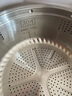 美的（Midea）低糖电饭煲4L无涂层电饭锅家用智能米汤分离沥米饭316L不锈钢0涂层电饭煲3-4-8个人小型微压蒸饭锅 4L MB-4E62LS【低糖 0涂层】 实拍图