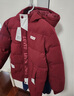 Levi's李维斯童装男童中长款三防棉服冬季新款加厚保暖上衣复古外套 赤霞红 120 /60 【建议身高110-116cm】 实拍图