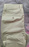 柒牌【含竹纤维】休闲裤男士2025春夏新款商务简约修身直筒长裤子 杏色 34 (175) 86A（2.58尺） 实拍图