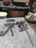茶锦记茶盘家用天然乌金石整块老船木简约新款茶具复古办公室用天然茶台 【经典款】100*50*3+船木-单茶盘 实拍图