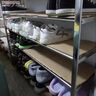 不锈钢鞋架多层家用门口简易鞋柜收纳宿舍神器架子新款出租屋加粗 三层长60宽24【高52厘米】 实拍图