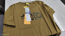JEEP吉普【7A抗菌】100%纯棉T恤男士短袖夏季宽松透气衣服男装 土黄XL 实拍图
