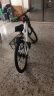 永久自行车成人山地车自行车学生男女铝合金变速公路自行车油碟单车 蛟白色 24速 铝合金 线碟 26寸【推荐155-185cm】 实拍图