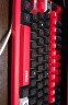 微星（MSI）GK600 W 方程式 蓝牙/2.4G/有线三模 gasket客制化 RGB炫光 83键 电竞游戏办公键盘 红黑 实拍图