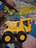 泰芬乐工程车系列1-3-6岁5男孩挖掘机挖机推土车小汽车儿童玩具挖土机 超大号挖土装沙车 实拍图