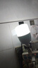 球泡灯LED高亮灯泡省电家用工厂e27螺口节能护眼无频闪 白光 E27螺口-200VV【节能高配】1只装 实拍图