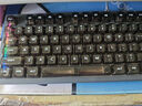 狼途LT104机械键盘电竞游戏办公键盘三模有线/蓝牙/无线键鼠套装104键全尺寸客制化平板电脑笔记本键盘 厚艾混彩【有线数字屏】银灰轴混光 实拍图