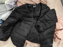 雪中飞经典秋冬新款时尚保暖羽绒服短款圆领简约内搭羽绒内胆情侣内穿 宝石黑|8086 XL 180/100A 实拍图