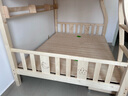 皓娜【现货闪发】床全实木儿童床上下层实木床上下床男孩女孩子母床 单梯款+床垫+书架+双抽 上铺宽1.3米下铺宽1.50米 实拍图