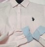 U.S. POLO ASSN.长袖衬衫女纯色防走光商务休闲纯棉衬衣春季通勤翻领女装上衣 实拍图