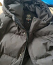 京东京造羽绒服男鸭绒加厚防寒工装面包服短款冬季外套衣服 黑色 L 实拍图