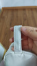 少年伴笔袋文具盒小初中学生文具铅笔高颜值办公简约大容量透明文件袋手提袋化妆品收纳白色送5支中性笔 实拍图