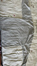 【亲肤透气】新疆棉纯棉正肩长袖t恤女装宽松圆领内搭打底衫白色 浅灰色 XL 实拍图