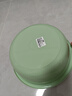 京东物流 加厚塑料洗脸盆家用洗衣服盆小面盆学生洗脚盆洗菜泡脚 绿色 大号1个（29cm） 实拍图