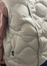 波司登（BOSIDENG）【反季】秋冬轻薄男女儿童90绒5A抗菌羽绒保暖马甲内胆外套 燕麦色7185 160 /80 实拍图