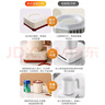 菲享快速制冷杯夏季制冰杯家用制冷水杯户外便携降温杯大容量冷热杯垫 奶白红【制冷制热-礼盒装】 500ml 【食品级材质-支持定制logo】 实拍图