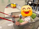 颗粒熊（KELIXIONG）婴儿连体衣夏季婴幼儿服装男宝宝爬爬服短哈衣婴儿外出服宝宝衣服 夏天的风 90cm 晒单实拍图