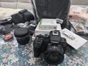 佳能r10 微单相机 轻量小型 APS-C画幅 eos r10 高速连拍 踏青 旅行 学生入门级 专业vlog数码照相机 R10 18-45+RF50 1.8【双镜头套装】 套餐二【含定制摄影三脚架+ 实拍图