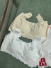 FitonTon2件装少女内衣运动内衣初高中学生发育期女童内衣无痕小背心肤+白 实拍图