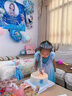 蓓然美（BeiRanMay）爱莎公主裙2025艾莎裙子六一儿童演出服生日礼物洋气泡泡袖网纱裙 公主裙+披风+皇冠+魔法棒 110 （建议身高95-104CM) 实拍图