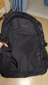 史莱辛格（Slazenger）男士双肩包旅行背包大容量笔记本书包16英寸商务电脑包 黑色  实拍图