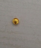 天鑫洋 福字黄金足金9999金豆 足金黄金月月攒欢乐豆 1克规格 支持回购 5颗(送玻璃瓶附工厂质量保证书) 实拍图