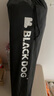 black dog黑狗带扶手折叠椅月亮椅户外加宽椅面露营便携钓鱼椅 大号夜幕黑 实拍图