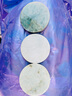 天然缅甸翡翠玉手镯心芯原石毛明片边角料鱼缸料随机发 翡翠玉练手手镯心1个14.8 实拍图
