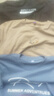 雾卡【棉T3件装】短袖t恤男衣服圆领宽松潮印花T恤男青年大码夏季休 小鹿角卡其+EXP黑+大R湖蓝 2XL 建议150-165斤 实拍图
