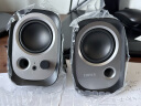 漫步者（EDIFIER）R12U 外观时尚、音质纯正的入门级微型2.0桌面音响 笔记本音箱 电脑音箱 黑色 实拍图