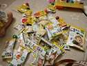 窝小芽【89选10件】儿童零食婴幼儿有机米饼泡芙溶豆饼干鳕鱼肠奶片零食 高钙小软饼【1盒】 实拍图