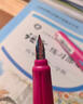 思笔乐（STABILO）德国进口 高端0.5mm签字笔钢笔 送礼开升学礼物小学生练字书EF明尖墨囊吸墨 正姿钢笔 柠檬绿 实拍图