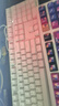 ikbcC108 cherry樱桃键盘 有线机械键盘电竞办公游戏键盘 白色108键 青轴 实拍图