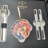 派克（PARKER）生日礼物签字笔宝珠笔签名笔高端轻奢商务练字笔学生男女定制刻字礼盒伴手礼上岸礼物成人礼 豪华月光白玫瑰金夹宝珠笔 +虎嗅蔷薇礼盒 实拍图