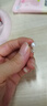 Lnieer999足银淡水珍珠耳钉女防堵针养耳洞小耳环高级感耳骨钉2025耳饰 6mm白色淡水珍珠耳钉【999足银】 实拍图