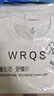 尡韵短袖T恤男夏高品质满天星亮片短袖体恤衫小众设计感国潮宽松上衣 白色 L 实拍图