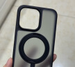 ANKER安克支点壳 适用iphone15promax苹果手机保护套磁吸充电磨砂旋转SGS认证防摔支架壳 黑色 实拍图