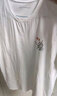 JEANSWEST LIFE真维斯白色t恤男士纯棉夏季宽松休闲短袖情侣潮牌男女款半袖体恤 实拍图