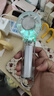 永粤喷雾冰敷透明制冷电风扇手持风扇usb充电半导体迷你冰鼠小风扇小风炮 W21-透明白(带制冷) 实拍图
