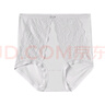 美标【87元3条】舒适三角内裤女高腰收腹亲肤性感蕾丝花边 气质灰 1条 L 建议80-140斤 实拍图