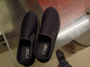 回力男鞋老北京布鞋男春秋季帆布鞋子男士懒人一脚蹬板鞋运动休闲鞋 全黑-主图款【店长推荐】 43 实拍图