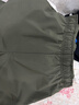 adidas轻薄舒适休闲梭织运动裤男装阿迪达斯官方轻运动   岩层橄榄绿   XL 实拍图