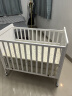 看宝贝（lookbaby）婴儿床多功能床实木可拼接床可移动 小床|蚊账 实拍图