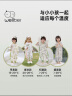 威尔贝鲁（WELLBER）婴儿睡袋1-3岁儿童前6后4竹棉纱布分腿睡衣宝宝春夏 花园小兔XL 实拍图