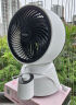 海尔（Haier） 空气循环扇电风扇台扇小风扇涡轮扇家用节能对流风扇台式壁挂音轻定时摇头办公学生宿舍桌面风扇 豪华加大旋钮款XHJ1810 实拍图